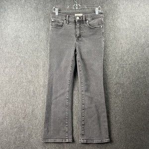 Madewell Women’s Size 29 Faded Black Cali Demi Boot Cropped Stretch Jean EUC